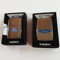 Ford Zippo Lighters-Shelton 