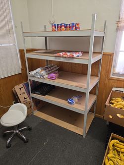 (2) Heavy Duty Shelving