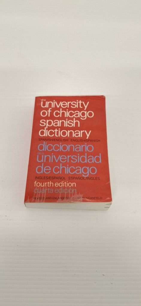 Spanish / English Dictionary.