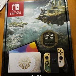 Nintendo Switch OLED Zelda TOTK Special Edition