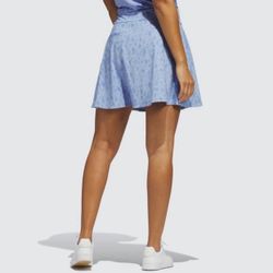 Adidas Women's Printed 16 Inch Skort, Blue Fusion Size Large