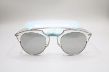 Christian Dior “Dior So Real” Silver Frame Sunglasses