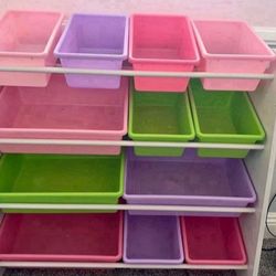 Girls Toy Bin