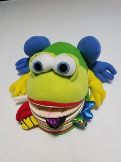 Monday the bullfrog book/puppet