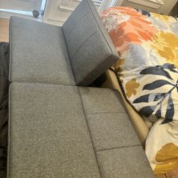 Gray Futon 