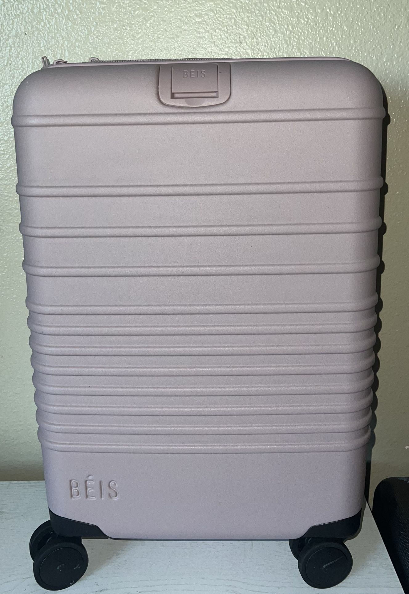 Beis Atlas Pink Carry On Roller