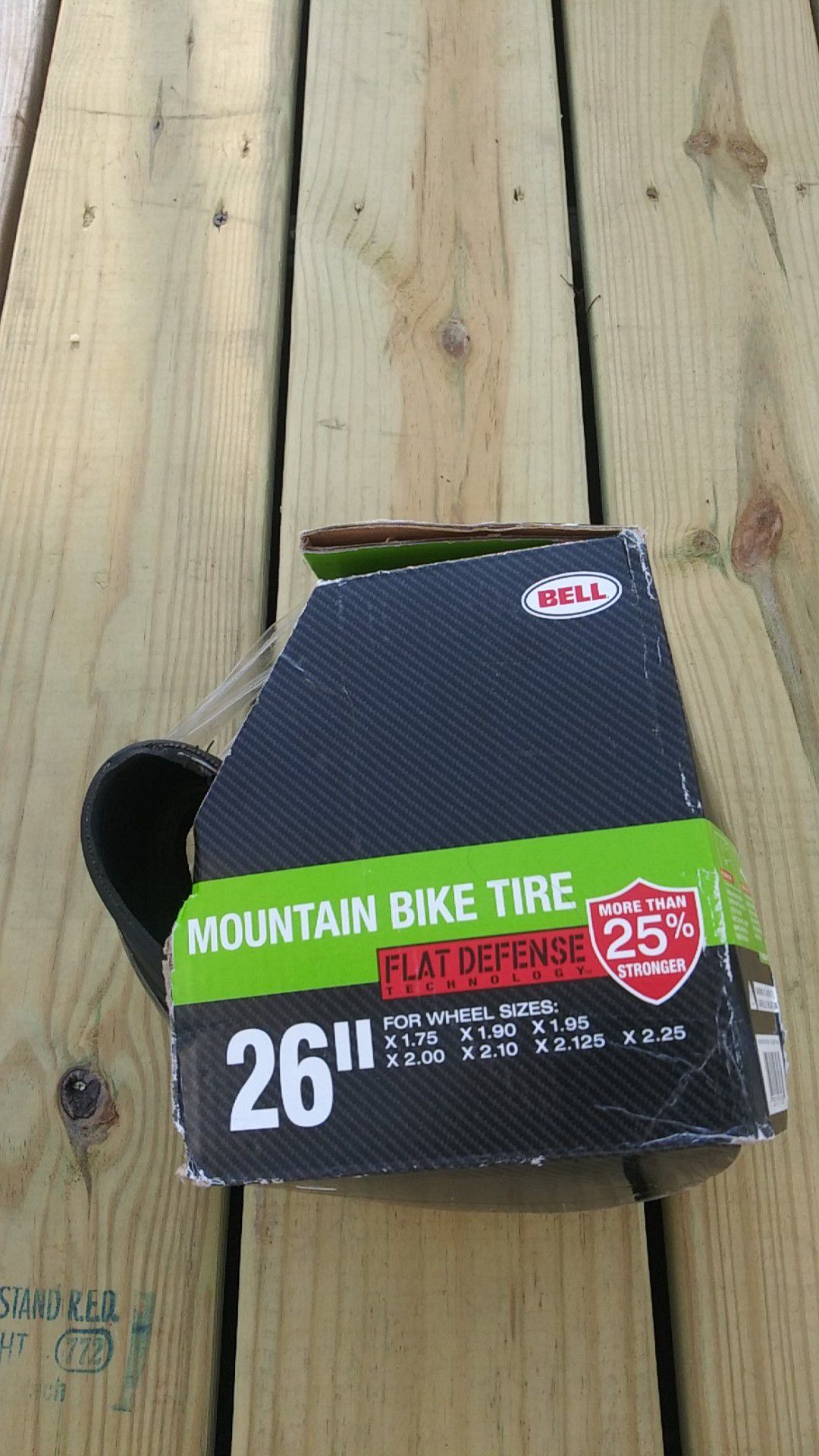 26" mountain bike tire made by bell