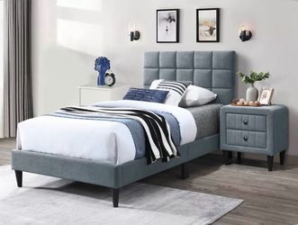 Twin size bed frame only