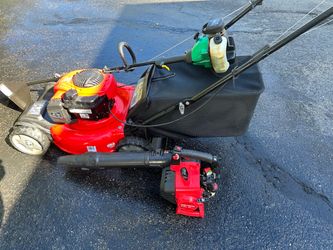 Mower. String Trimmer. Leaf Blower. Edger