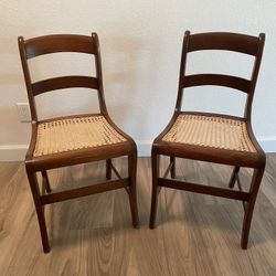 Vintage Wicker Chairs 
