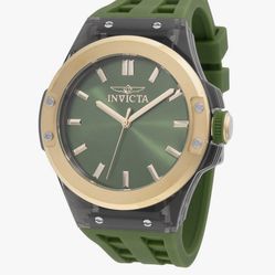 Invicta Sea Base 50016 Men's Watch - Quartz Movement - Plastic with Green Dial