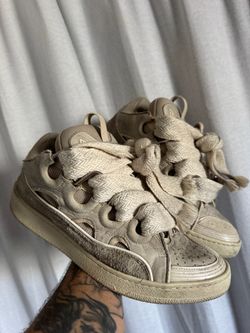 Lanvin Curb Sneaker White No Box sz 9
