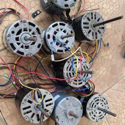 A/c Air Handler Motors DIFERENT RPM AND HP $60 each 