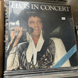 Elvis in concert lp