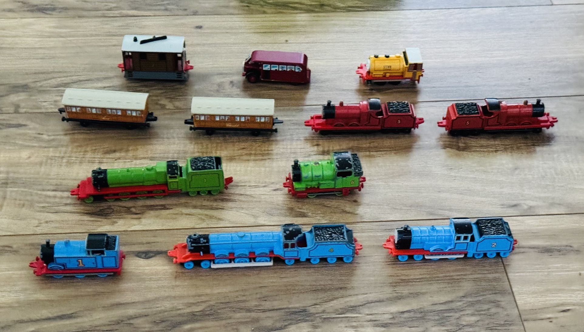 Vintage 1980s ERTL - Gordon - Thomas & Friends Metal Diecast Railway Trains Lot of 12