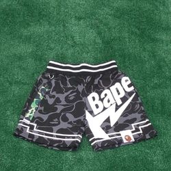BAPE Camo Basketball Shorts