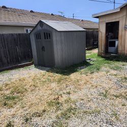Lifetime 8' x 7.5' Heavy-Duty Outdoor Storage Shed