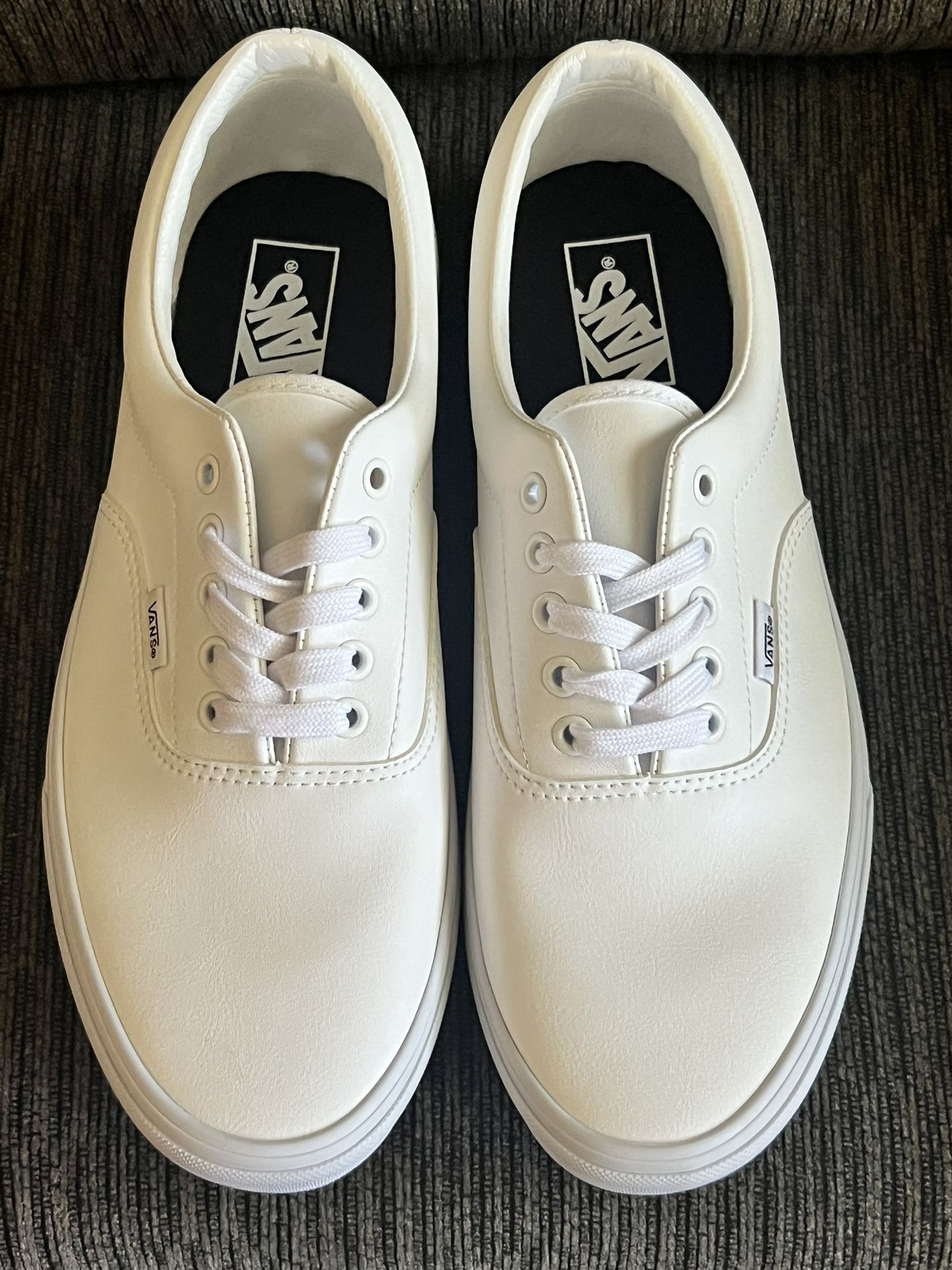 VANS CLASSIC TUMBLE WHITE (LEATHER)