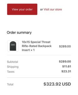 Backpack Armor