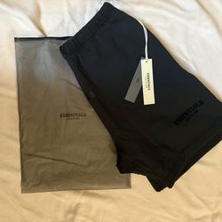 Black Essential Shorts