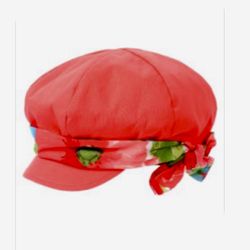 Gymboree Burst of Spring Collection Floral Banded Hat Sunhat pink Sz 3-4 New