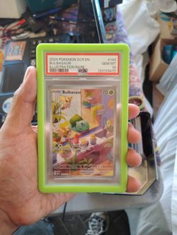 Pokemon Bulbasaur stellar crown PSA 10