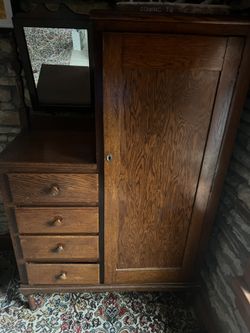 Antique Storage Cabinet