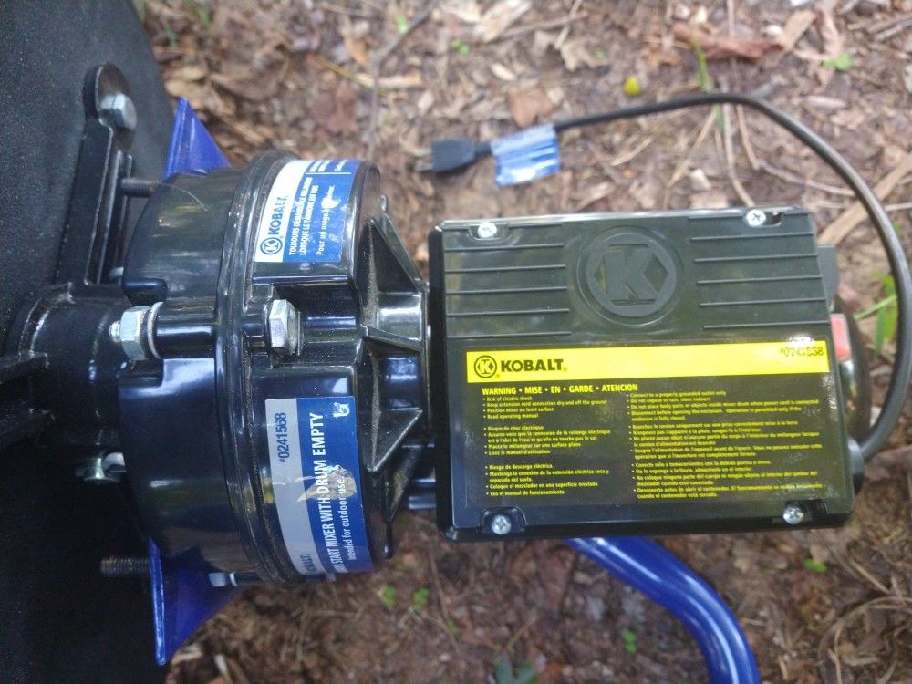 Kobalt Electric Cement Mixer for Sale in Anderson, SC OfferUp