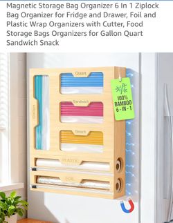Magnetic Storage Bag Organizer (see description)