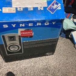 Synergy B-2 Bookshelf Speaker Brand New In Box