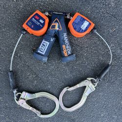 3M DBI-SALA Nano-Lok Edge Twin-Leg Personal Self-Retracting Lifeline