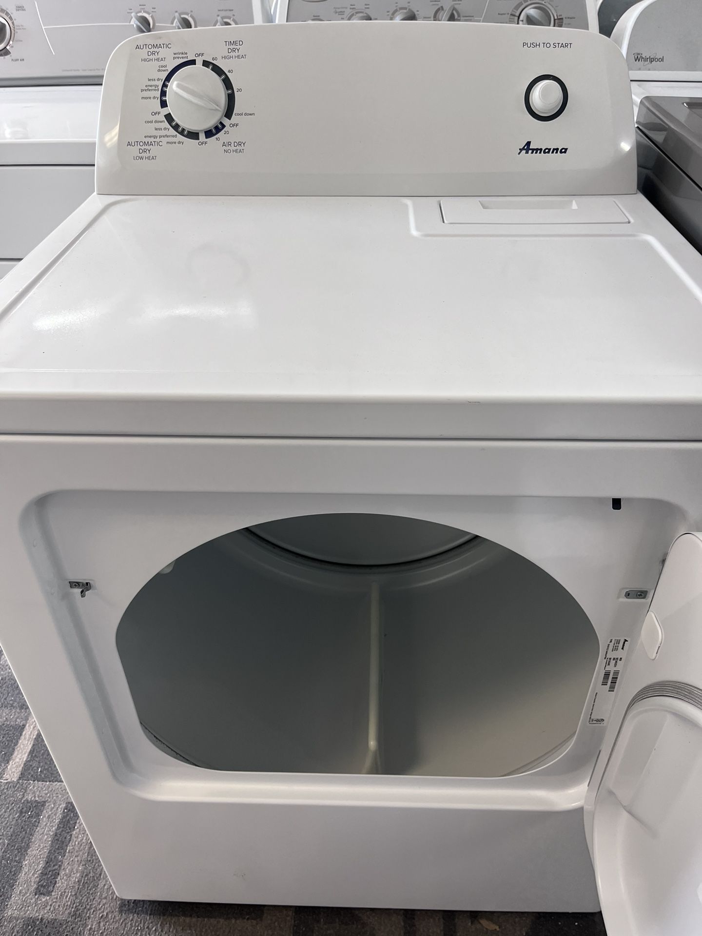 Amana Electric Dryer 