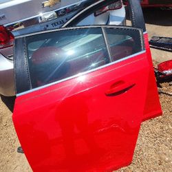 2014 Chevy Cruze Complete Doors (4) And Trunk Lid