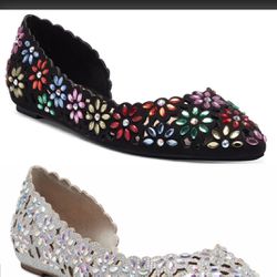New Floral Mabley Flats Size 7M Bundle of 2