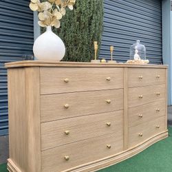 🪴POTTERY BARN INSPIRED SOLID WOOD DRESSER/ REFINISHED 🪴