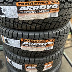 LT 275/65/20 Arroyo All Terrain Brand New Tires Mounted And Balanced Montadas Y Balanciadas Gratis