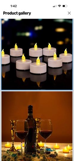 150PACK Flameless LED Tea Lights, Warm Yellow, 200 Hours Battery-Powered, Ideal for Party, Wedding, Birthday, Home Decoration