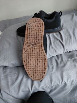 DC Shoes Black Skate Sneakers