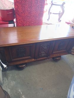 Vintage wood stand