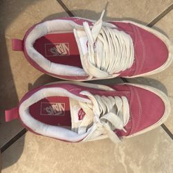Pink Knu Skool Vans