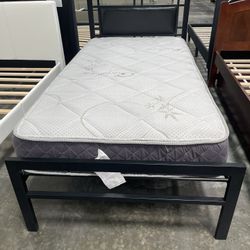 New Bed Frame Twin And Mattress