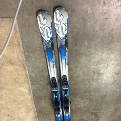 K2 76ti Like New Skis For Men 170 Cm With Bindings 