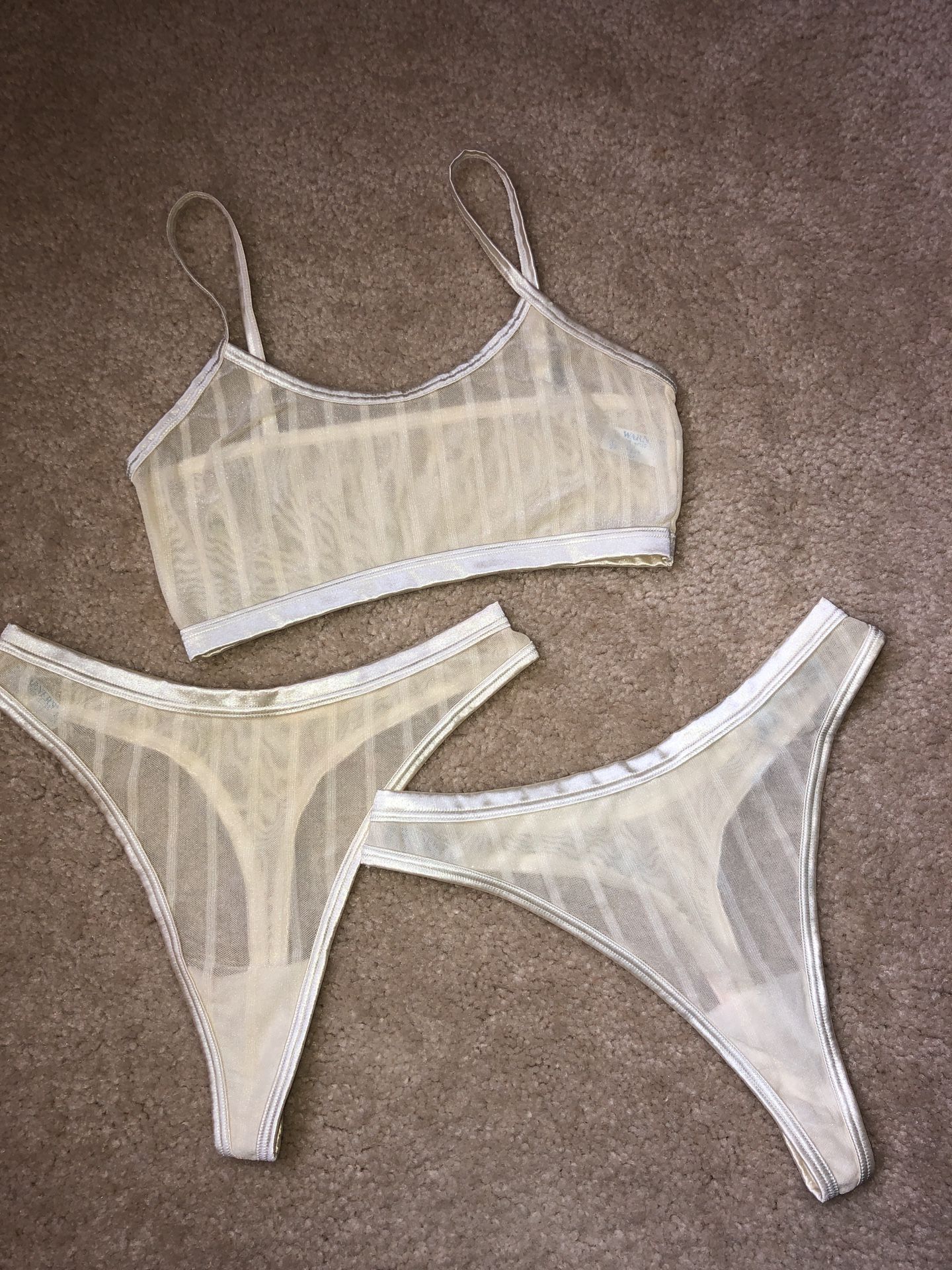Bra & Panty Set (3-Pieces)