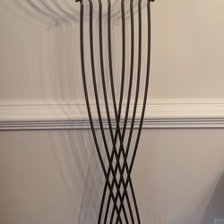 Ivan Mclean Judaica Standing Steel Floor Menorah