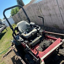 Sitting Lawn Mower