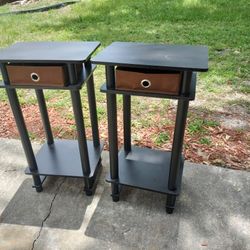 Pair of Ashley Furniture Turn &Tube Side/End Tables