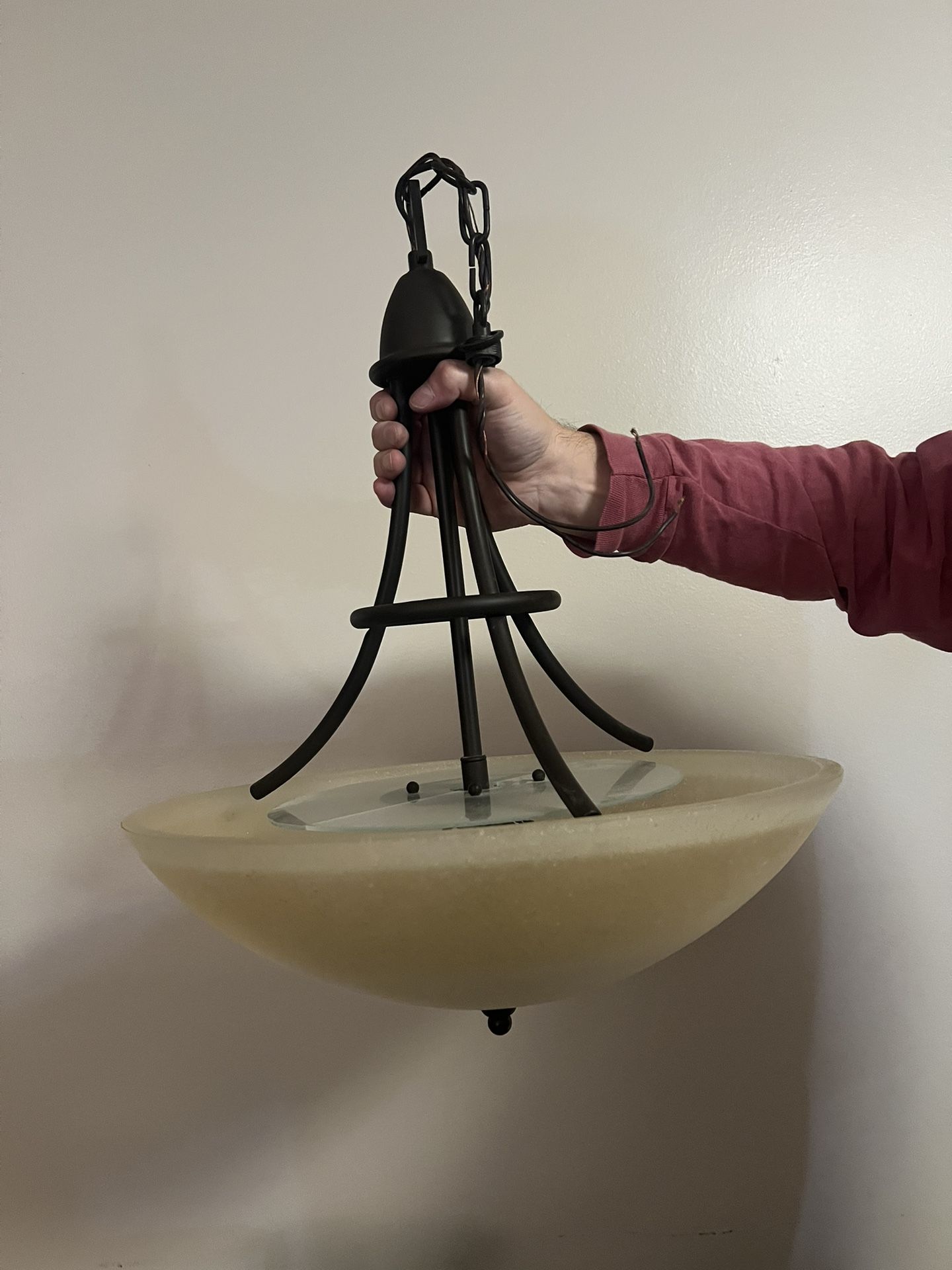 2 Matching Chandeliers and Pendant 