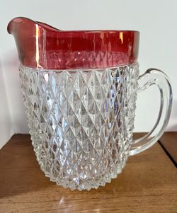 Indiana Glass Pitcher 1960’s