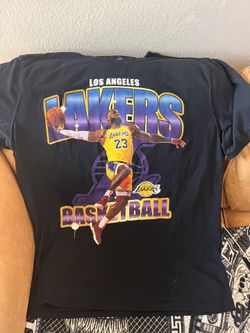  Lebron James NBA Lakers shirt 