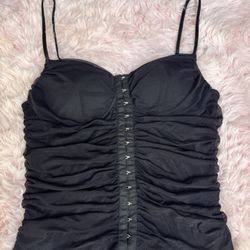 Black Spaghetti Strap Top